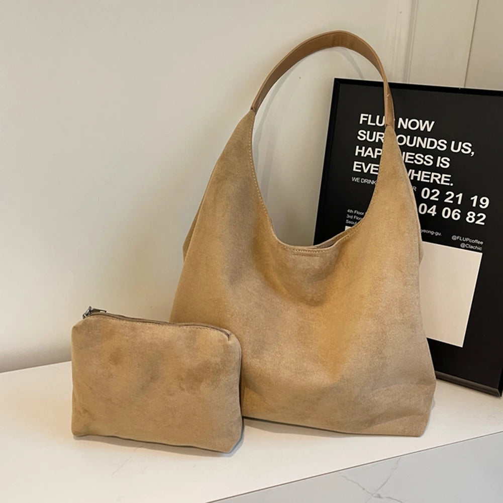 Vegan suede - Clément bag