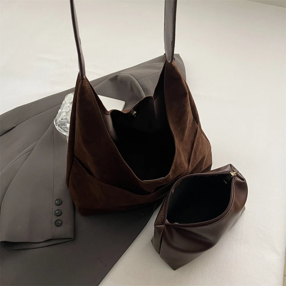 Vegan suede - Michel bag