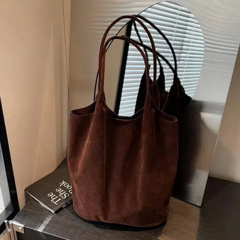 Vegan suede - Catherine bag