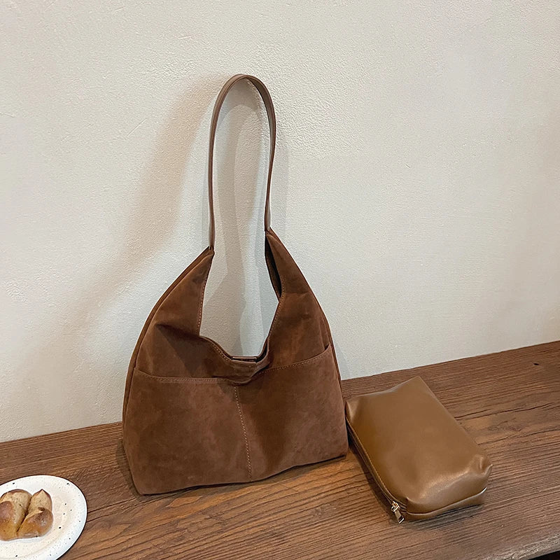 Vegan suede - Michel bag