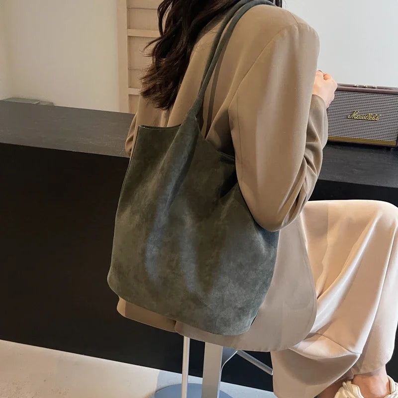Vegan suede - Catherine bag