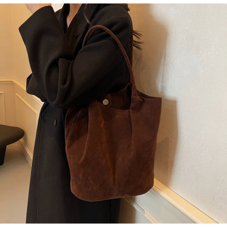 Vegan suede - Catherine bag