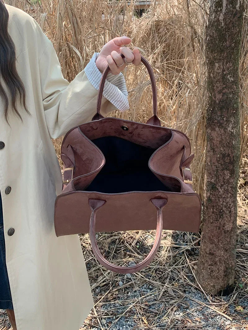 Vegan suede - Rémi bag