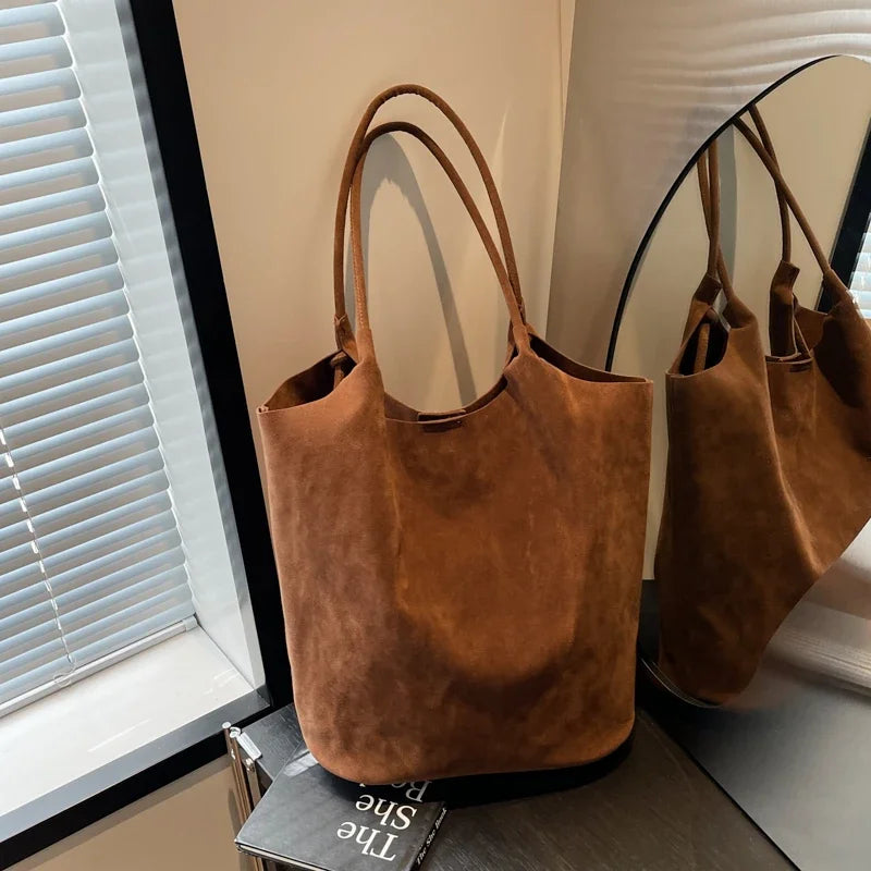 Vegan suede - Catherine bag