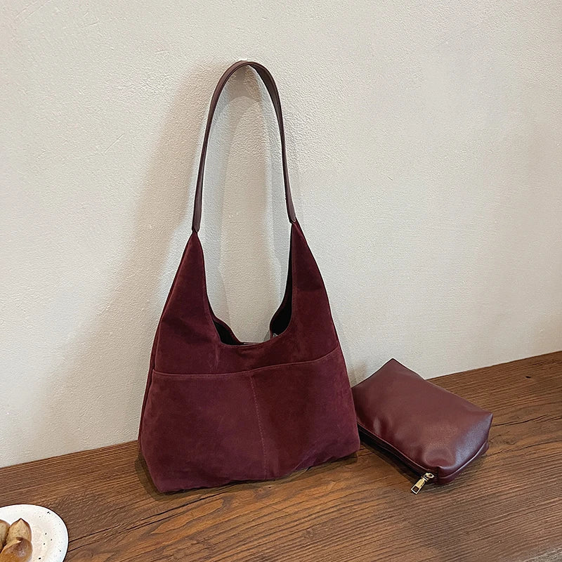 Vegan suede - Michel bag