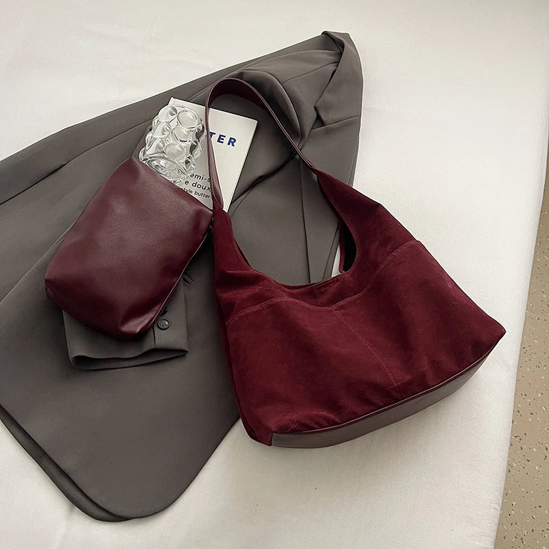 Vegan suede - Michel bag