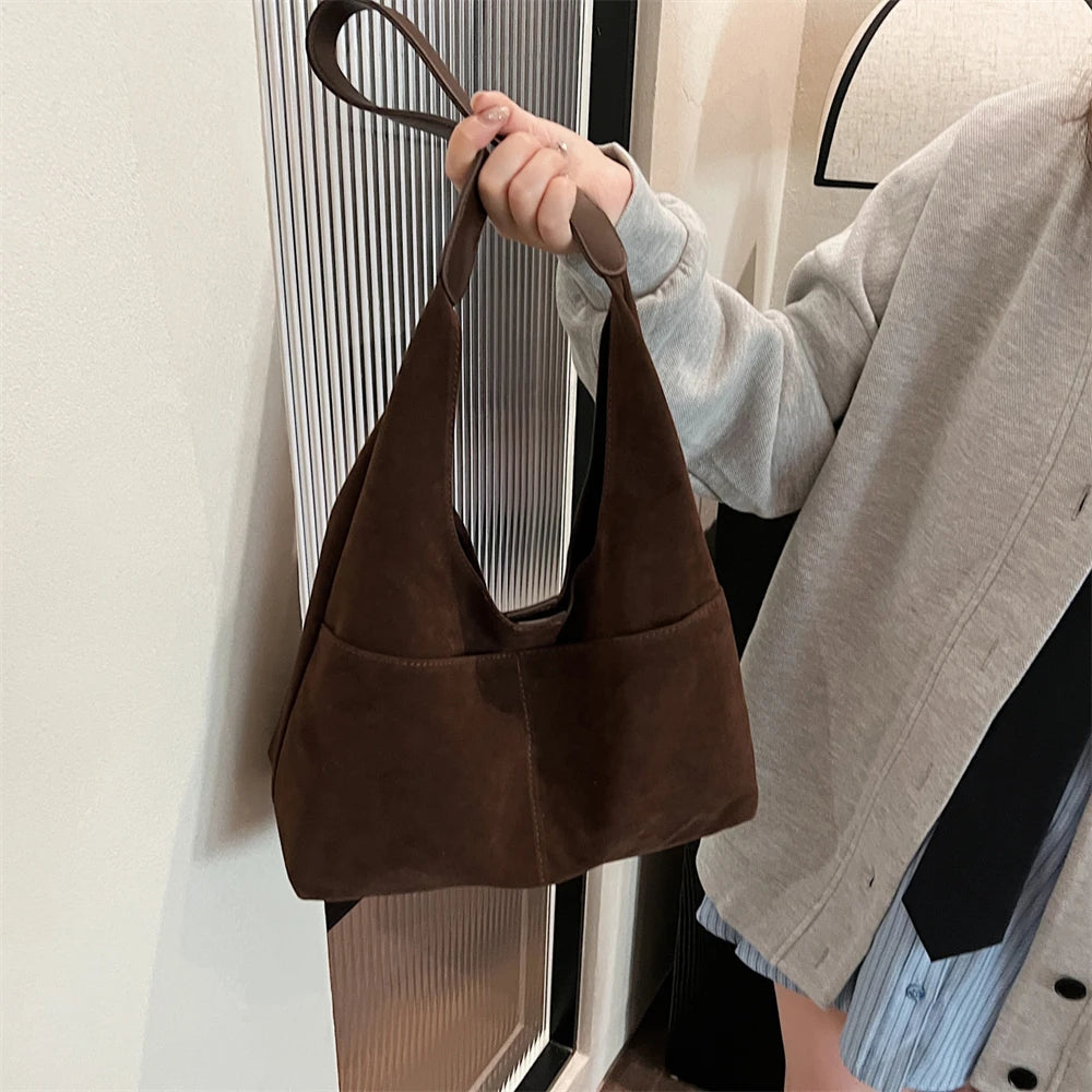 Vegan suede - Michel bag