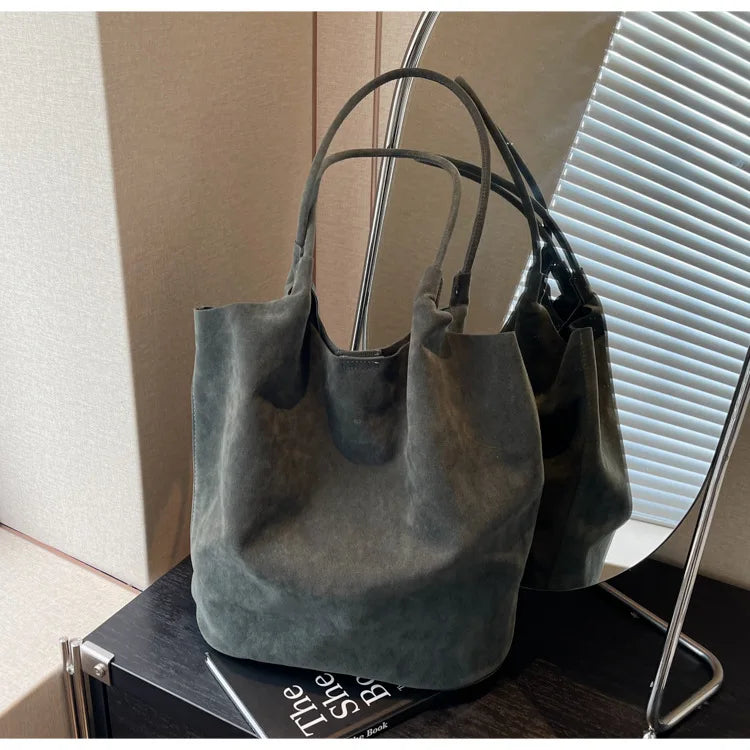 Vegan suede - Catherine bag