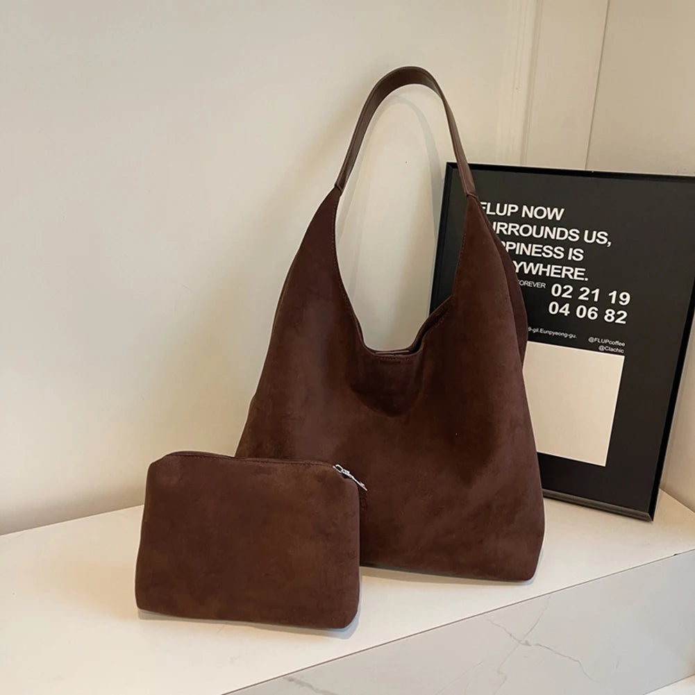 Vegan suede - Clément bag