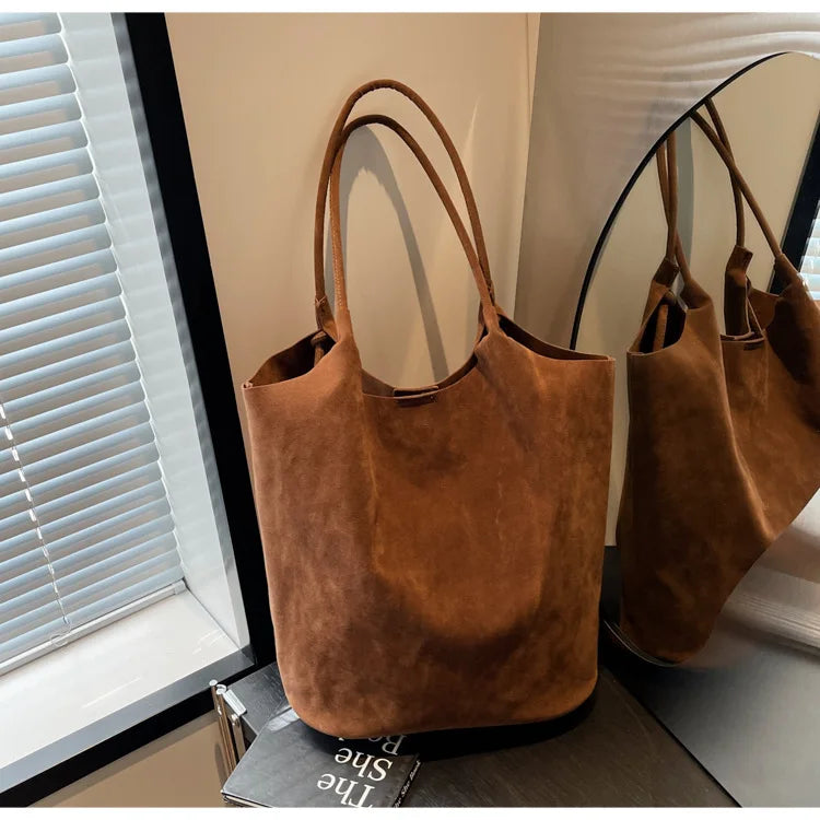Vegan suede - Catherine bag