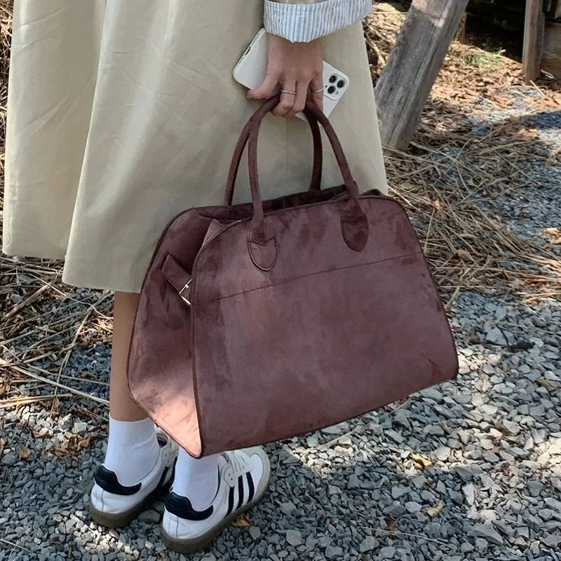 Vegan suede - Rémi bag