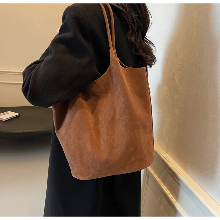 Vegan suede - Catherine bag