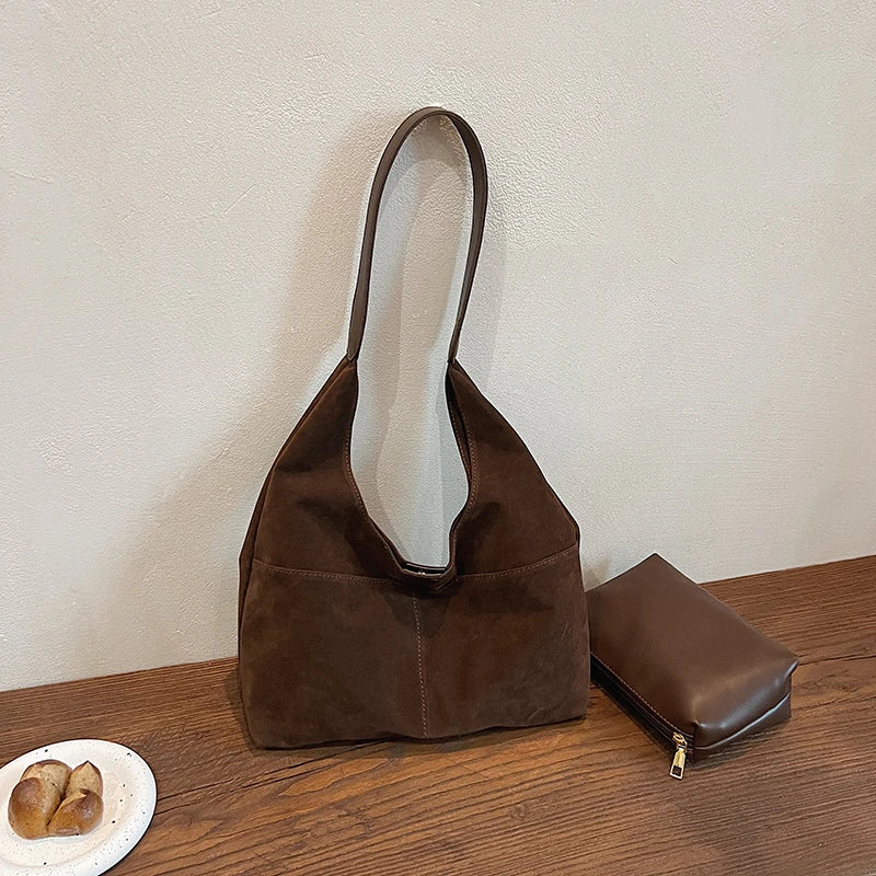 Vegan suede - Michel bag