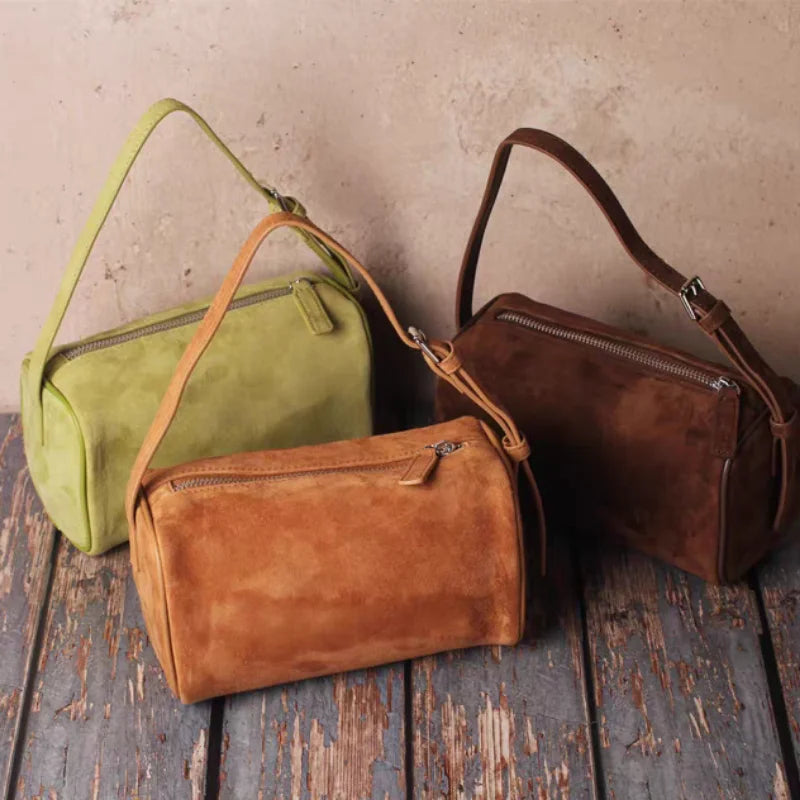 Vegan suede - Mathieu bag