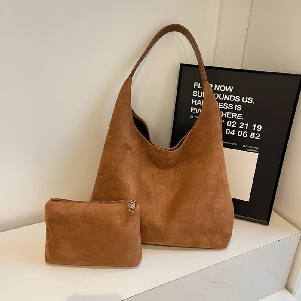 Vegan suede - Clément bag