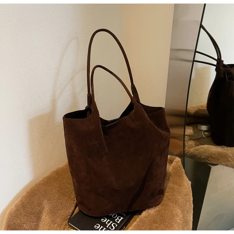 Vegan suede - Catherine bag