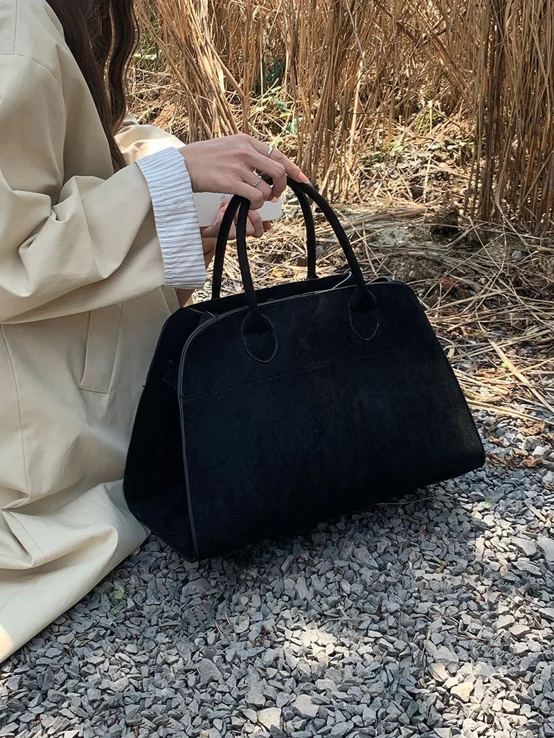 Vegan suede - Rémi bag
