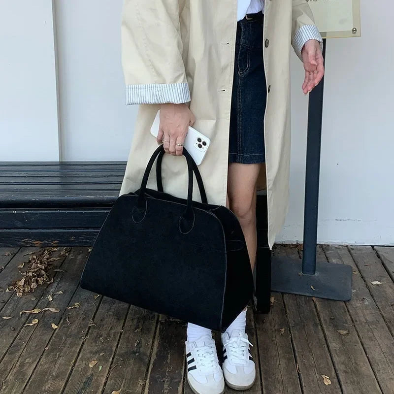 Vegan suede - Rémi bag