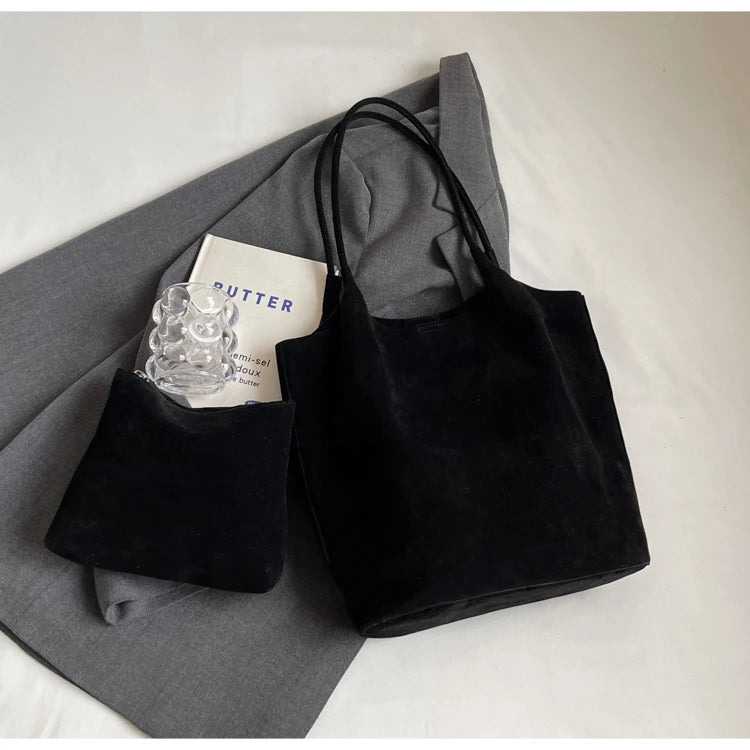 Vegan suede - Catherine bag