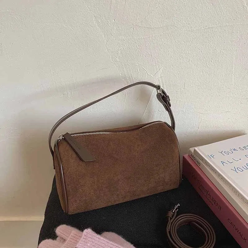 Vegan suede - Mathieu bag