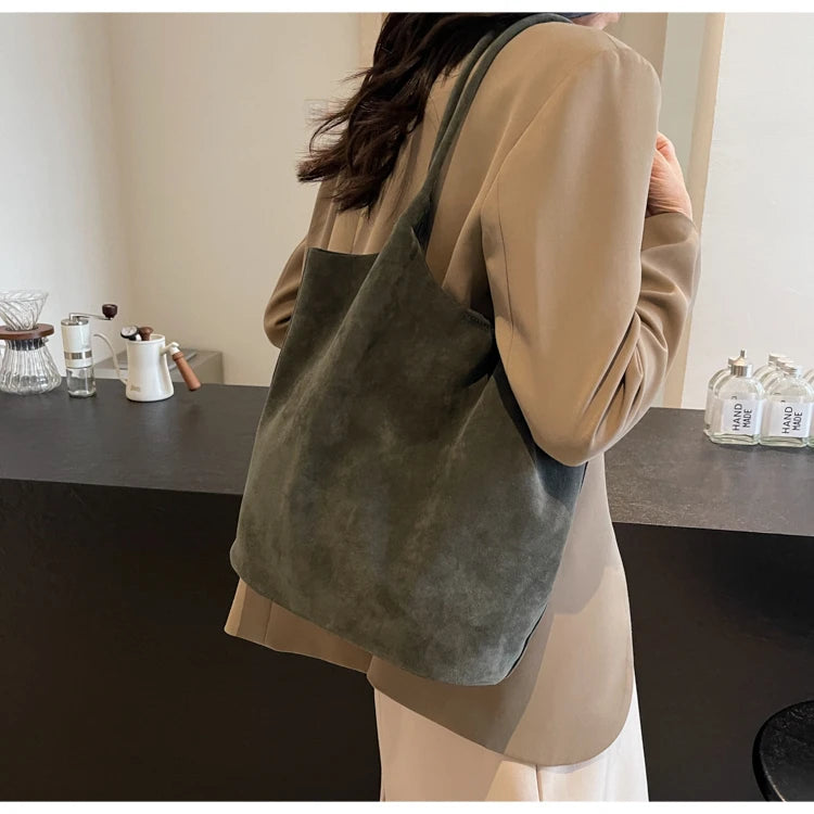 Vegan suede - Catherine bag