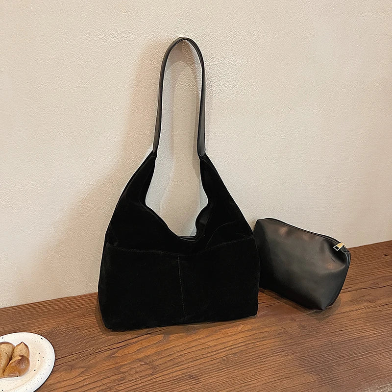 Vegan suede - Michel bag