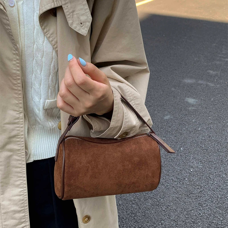 Vegan suede - Mathieu bag