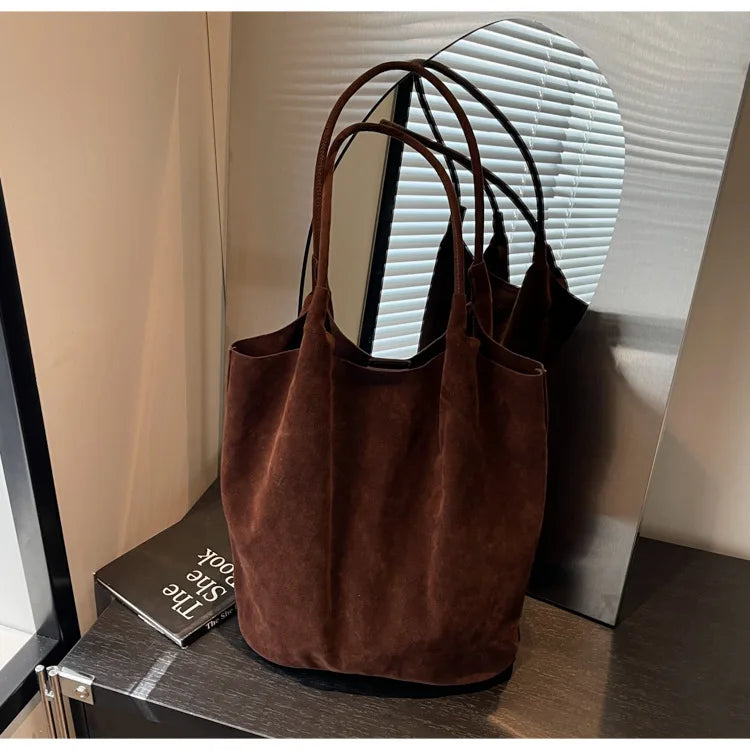 Vegan suede - Catherine bag