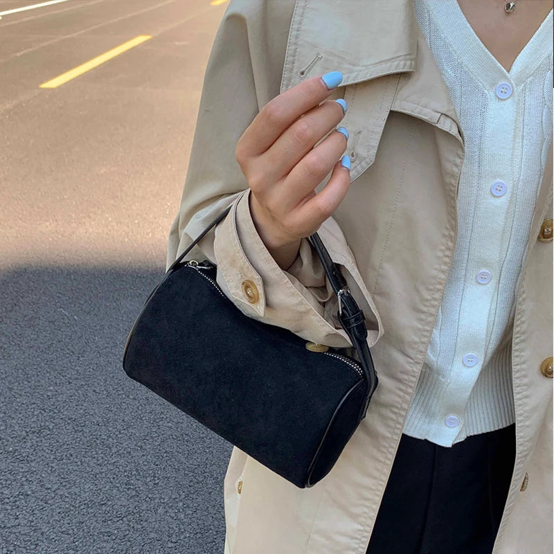 Vegan suede - Mathieu bag